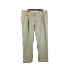 Bills Khakis Pants Men's Size 40 Beige Pleated M2P Classic Original Twill FLAW